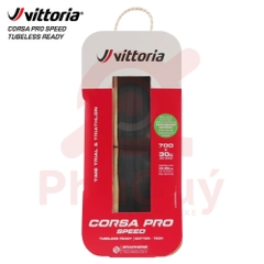 Vỏ Vittoria Corsa Pro Speed 700X30C TUBELESS  COTTON G2.0 (VAT)