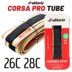 Vỏ Vittoria Corsa Pro Hông Cotton TUBE TYPE hộp đỏ  G2.0 (VAT)