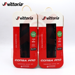 Vỏ Vittoria Corsa Pro Tubeless BLACK EDITION (VAT)