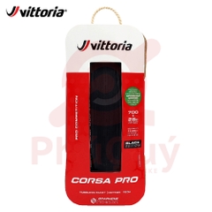 Vỏ Vittoria Corsa Pro Tubeless BLACK EDITION (VAT)