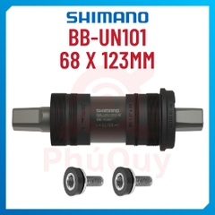 Cốt Bạc Đạn 123mm SHIMANO BB-UN101 Chính Hãng Kèm Ốc Chống Nước