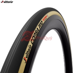 Vỏ Vittoria Corsa Pro 700x26c xài ruột & Tubeless