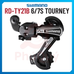CÙI ĐỀ 7S SHIMANO TY21B MÀU ĐEN TOURNEY BẮT ỐC