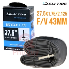 Ruột xe đạp Deli Tire 27.51.75/2.125 van Pháp 43mm F/V (VAT)