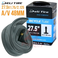 Ruột xe đạp Deli Tire 27.5*1.75/2.125 van Mỹ 48mm A/V (VAT)