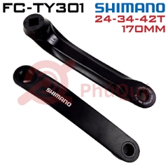 Đùi Dĩa SHIMANO 3 Tầng SHIMANO 42T 170mm FC-TY301