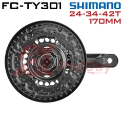 Đùi Dĩa SHIMANO 3 Tầng SHIMANO 42T 170mm FC-TY301