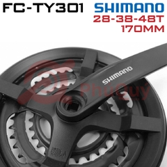Đùi Dĩa SHIMANO 3 Tầng SHIMANO 48T 170mm FC-TY301