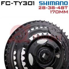 Đùi Dĩa SHIMANO 3 Tầng SHIMANO 48T 170mm FC-TY301