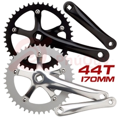 Dĩa Fixie 5 Chấu Đen  44T 170mm