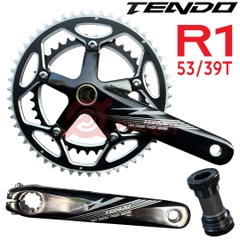 Dĩa TENDO R1 Trục Rỗng 53/39T Có BB