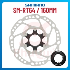 Đĩa Thắng SHIMANO RT64 160mm CENTERLOCK
