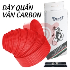 Dây Quấn KIVI Vân Carbon Đỏ / Xanh Có Hộp