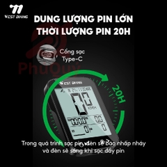 Đồng Hồ GPS WEST BIKING