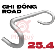 Ghi đông cuộc nhôm BẠC 25.4