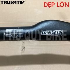 Ghi Đông Nhôm TRUVATIV 31.8 Cong Dẹp Lớn