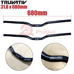 Ghi Đông Ngang TRUVATIV 31.8 Cánh Én Dài 680mm