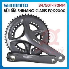 Dĩa SHIMANO Claris R2000 34/50T-170mm
