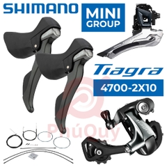 GROUP MINI SHIMANO TIAGRA 4700 2-10 (3 Món) - Cùi Đề Chân Dài