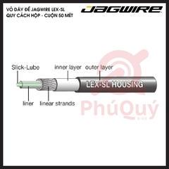 VỎ ĐỀ JAGWIRE HỘP TAIWAN 50 MÉT