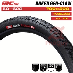 Vỏ IRC 700x50c Boken G-Claw TLR (VAT)