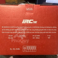 Vỏ IRC 700x50c Boken G-Claw TLR (VAT)