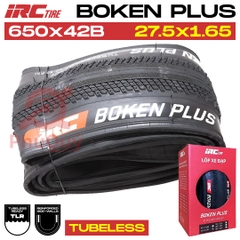 Vỏ IRC 650x42B ( 27.5x1.65 ) BOKEN PLUS Kevlar