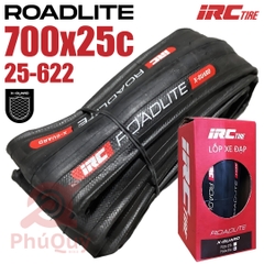 Vỏ 700x25c IRC Roadlite X-Guard Kevlar Chống Đinh