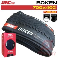 Vỏ IRC 700x40c Boken Kevlar Tubeless