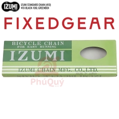 Sên FixedGear IZUMI Đen Hộp Xanh Lá Chính Hãng Made in Japan