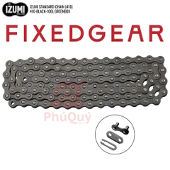 Sên FixedGear IZUMI Đen Hộp Xanh Lá Chính Hãng Made in Japan