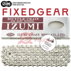 Sên FixedGear IZUMI Bạc Easy For Running Chính Hãng Made in Japan