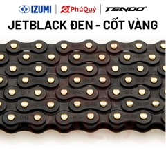 SÊN IZUMI 410 JB/JB JETBLACK ĐEN - CỐT VÀNG 116L (VAT)