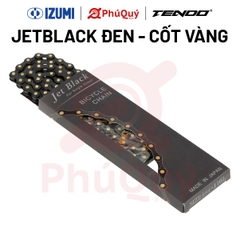 SÊN IZUMI 410 JB/JB JETBLACK ĐEN - CỐT VÀNG 116L (VAT)