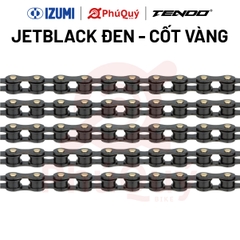 SÊN IZUMI 410 JB/JB JETBLACK ĐEN - CỐT VÀNG 116L (VAT)