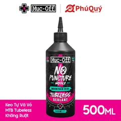 Chai keo tự vá vỏ MTB không ruột Muc-Off MTB Tubeless Sealant (500ml) (VAT)