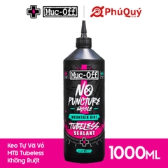 Chai keo tự vá lốp không ruột Muc-Off MTB Tubeless Sealant (1000ml) (VAT)
