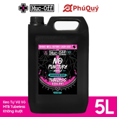 Can keo tự vá lốp không ruột Muc-Off MTB Tubeless Sealant (5000ml) (VAT)
