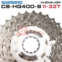 LÍP 9 SHIMANO HG400-9S 11-32T KHÔNG HỘP CHÍNH HÃNG JP