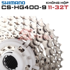 LÍP 9 SHIMANO HG400-9S 11-32T KHÔNG HỘP CHÍNH HÃNG JP