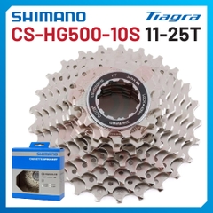 LÍP 10 HG500 SHIMANO 11-25T CÓ HỘP CHÍNH HÃNG