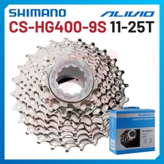 LÍP 9 HG400 SHIMANO 11-25T HÀNG HỘP CHÍNH HÃNG