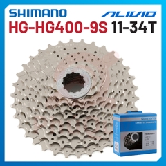 LÍP 9 HG400 SHIMANO 11-34T HÀNG HỘP CHÍNH HÃNG