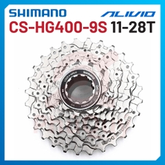 LÍP 9 HG400 SHIMANO 11-28T KHÔNG HỘP CHÍNH HÃNG JP