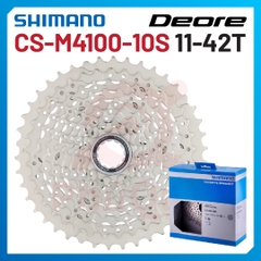LÍP 10 M4100 SHIMANO 11-42T HÀNG HỘP CHÍNH HÃNG