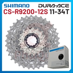 Líp R9200 DURA-ACE 11-34T 12S HỘP CHÍNH HÃNG SHIMANO