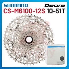 LÍP 12S M6100 SHIMANO DEORE 10-51T