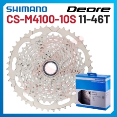 LÍP 10 M4100 SHIMANO 11-46T HÀNG HỘP CHÍNH HÃNG