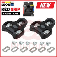 Can giày chống trượt LOOK V2 Kep Grip Noires ĐEN 0° gắn bàn đạp xe đạp (VAT) (2026) (00025674)