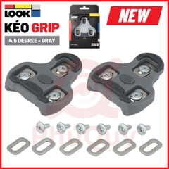 Can Giày Chống Trượt LOOK V2 Kep Grip Grises XÁM 4.5° Gắn Bàn Đạp Xe Đạp (VAT) (2026) (00025675)